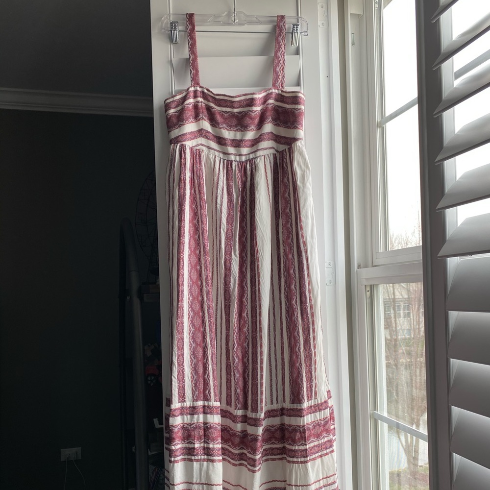 Boho Sheek Midi Sun-Dress with Pockets
